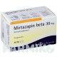 МІРТАЗАПІН (MIRTAZAPIN) 30 мг таблетки 48 шт - Міртазапін BETAPHARM