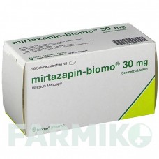 МИРТАЗАПИН (MIRTAZAPIN) 30 мг таблетки 96 шт - Миртазапин BIOMO PHARMA