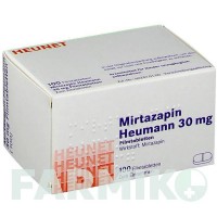 МИРТАЗАПИН (MIRTAZAPIN) 30 мг таблетки 20 шт - Миртазапин HEUNET PHARMA