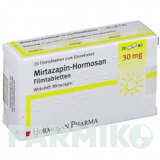 МИРТАЗАПИН (MIRTAZAPIN) 30 мг таблетки 20 шт - Миртазапин HORMOSAN PHARMA