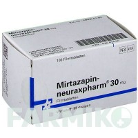 МИРТАЗАПИН (MIRTAZAPIN) 30 мг таблетки 100 шт - Миртазапин NEURAXPHARM