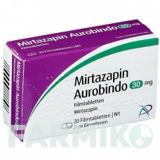 МІРТАЗАПІН (MIRTAZAPIN) 30 мг таблетки 20 шт - Міртазапін PUREN PHARMA