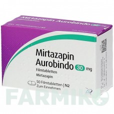 МІРТАЗАПІН (MIRTAZAPIN) 30 мг таблетки 50 шт - Міртазапін PUREN PHARMA