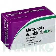 МІРТАЗАПІН (MIRTAZAPIN) 30 мг таблетки 100 шт - Міртазапін PUREN PHARMA