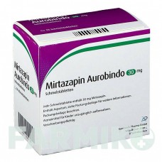 МІРТАЗАПІН (MIRTAZAPIN) 30 мг таблетки 18 шт - Міртазапін PUREN PHARMA