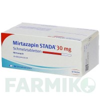 МИРТАЗАПИН (MIRTAZAPIN) 30 мг таблетки 18 шт - Миртазапин STADAPHARM