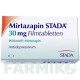 МІРТАЗАПІН (MIRTAZAPIN) 30 мг таблетки 20 шт - Міртазапін STADAPHARM