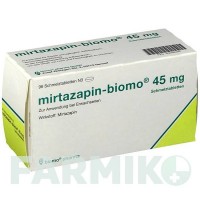 МИРТАЗАПИН (MIRTAZAPIN) 45 мг таблетки 96 шт - Миртазапин BIOMO PHARMA
