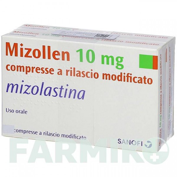 МИЗОЛЛЕН (MIZOLLEN) 10 мг таблетки 100 шт - Мизоластин AXICORP PHARMA