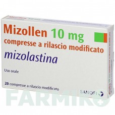 МІЗОЛЛЕН (MIZOLLEN) 10 мг таблетки 20 шт - Мізоластин EMRA-MED