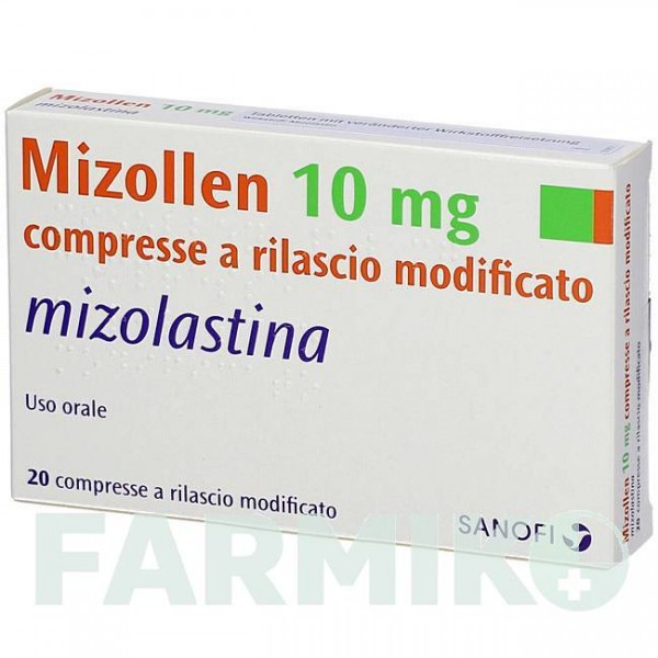 МІЗОЛЛЕН (MIZOLLEN) 10 мг таблетки 20 шт - Мізоластин EMRA-MED