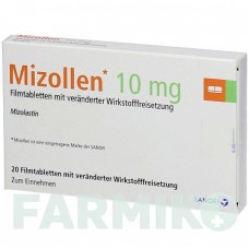 МІЗОЛЛЕН (MIZOLLEN) 10 мг таблетки 20 шт - Мізоластин KOHLPHARMA
