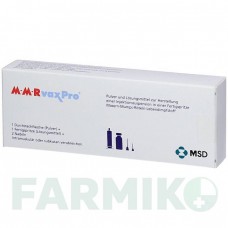 ММР ВАКСПРО (MMR VAXPRO) порошок 10x0,5 мл - Корь - паротит - краснуха живая вакцина 1 0 1 CAREFARM