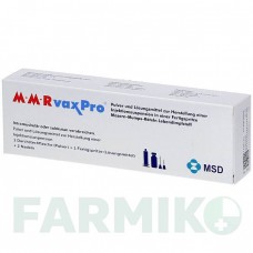 ММР ВАКСПРО (MMR VAXPRO) шприци 0,5 мл - Корь - паротит - краснуха живая вакцина AXICORP PHARMA