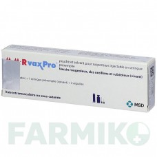 ММР ВАКСПРО (MMR VAXPRO) шприци 10x0,5 мл - Корь - паротит - краснуха живая вакцина CC PHARMA