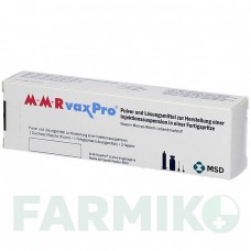 ММР ВАКСПРО (MMR VAXPRO) шприци 10x0,5 мл - Корь - паротит - краснуха живая вакцина EMRA-MED