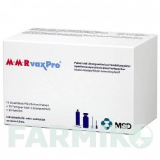 ММР ВАКСПРО (MMR VAXPRO) шприци 10x0,5 мл - Корь - паротит - краснуха живая вакцина MSD