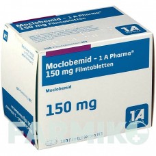 МОКЛОБЕМІД (MOCLOBEMID) 150 мг таблетки 100 шт - Моклобемід 1 A PHARMA
