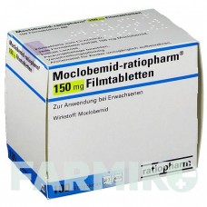 МОКЛОБЕМИД (MOCLOBEMID) 150 мг таблетки 100 шт - Моклобемид RATIOPHARM