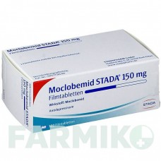 МОКЛОБЕМІД (MOCLOBEMID) 150 мг таблетки 100 шт - Моклобемід STADAPHARM