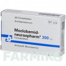 МОКЛОБЕМІД (MOCLOBEMID) 300 мг таблетки 20 шт - Моклобемід NEURAXPHARM