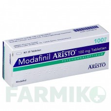 МОДАФИНИЛ (MODAFINIL) 100 мг таблетки 20 шт - Модафинил ARISTO PHARMA