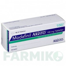МОДАФИНИЛ (MODAFINIL) 100 мг таблетки 50 шт - Модафинил ARISTO PHARMA
