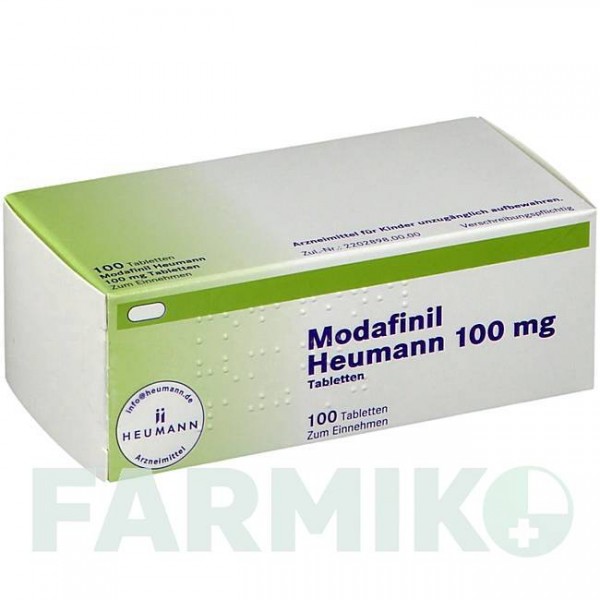 МОДАФІНІЛ (MODAFINIL) 100 мг таблетки 100 шт - Модафініл HEUMANN PHARMA