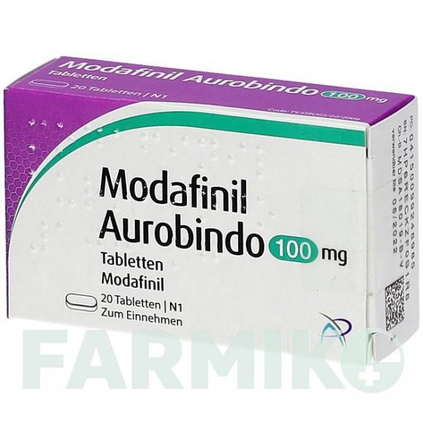 МОДАФІНІЛ (MODAFINIL) 100 мг таблетки 20 шт - Модафініл PUREN PHARMA