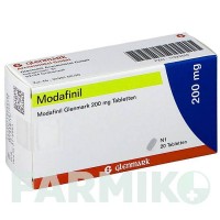 МОДАФИНИЛ (MODAFINIL) 200 мг таблетки 20 шт - Модафинил GLENMARK