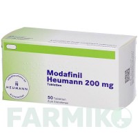 МОДАФИНИЛ (MODAFINIL) 200 мг таблетки 50 шт - Модафинил HEUMANN PHARMA