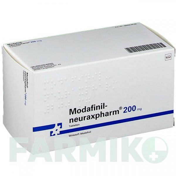 МОДАФІНІЛ (MODAFINIL) 200 мг таблетки 50 шт - Модафініл NEURAXPHARM