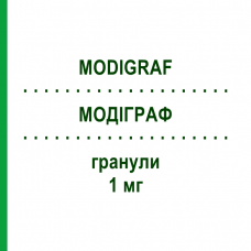 МОДИГРАФ (MODIGRAF) 1 мг гранулы 50 шт - Такролимус ORIFARM
