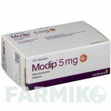 МОДИП (MODIP) 5 мг таблетки 100 шт - Фелодипин ASTRAZENECA