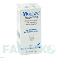 МОЛЕВАК (MOLEVAC) суспезия 25 мл - Пирвиний INFECTOPHARM