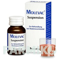 МОЛЕВАК (MOLEVAC) суспензія 2x25 мл - Пірвіній INFECTOPHARM