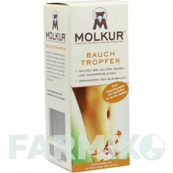 МОЛКУР (MOLKUR) краплі 50 мл - Активні речовини GALACTOPHARM DR.SANDERS