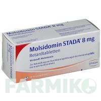 МОЛСИДОМІН (MOLSIDOMIN) 8 мг таблетки 60 шт - Молсидомін STADAPHARM