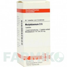 МОЛИБДЕНУМ (MOLYBDAENUM) D 6 таблетки 80 шт - Гомеопатия DHU