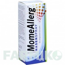 МОМЕАЛЛЕРГ (MOMEALLERG) 50 мкг 60 доз спрей 10 г - Мометазон GALENPHARMA