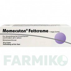 МОМЕКУТАН (MOMECUTAN) 1 мг/г крем 20 г - Мометазон DERMAPHARM