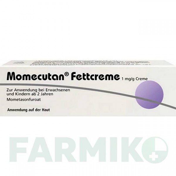 МОМЕКУТАН (MOMECUTAN) 1 мг/г крем 50 г - Мометазон DERMAPHARM