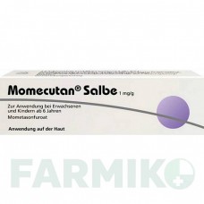 МОМЕКУТАН (MOMECUTAN) 1 мг/г мазь 50 г - Мометазон DERMAPHARM
