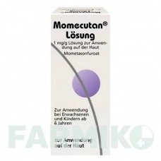 МОМЕКУТАН (MOMECUTAN) 1 мг/г розчин 50 мл - Мометазон DERMAPHARM