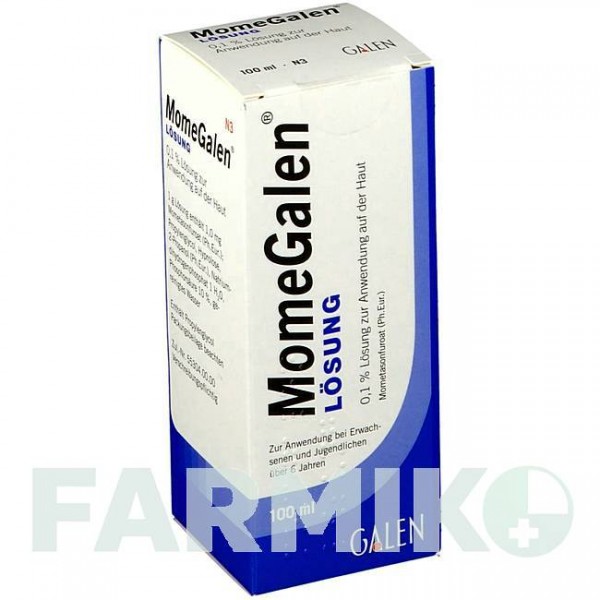 МОМЕГАЛЕН (MOMEGALEN) 0,1% раствор 100 мл - Мометазон GALENPHARMA
