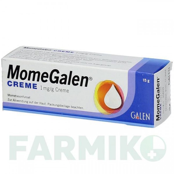 МОМЕГАЛЕН (MOMEGALEN) 1 мг/г крем 15 г - Мометазон GALENPHARMA