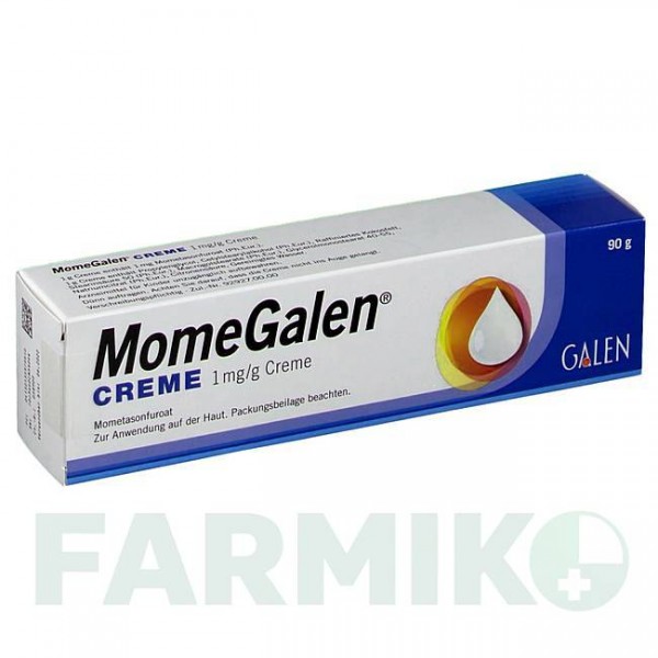 МОМЕГАЛЕН (MOMEGALEN) 1 мг/г крем 90 г - Мометазон GALENPHARMA