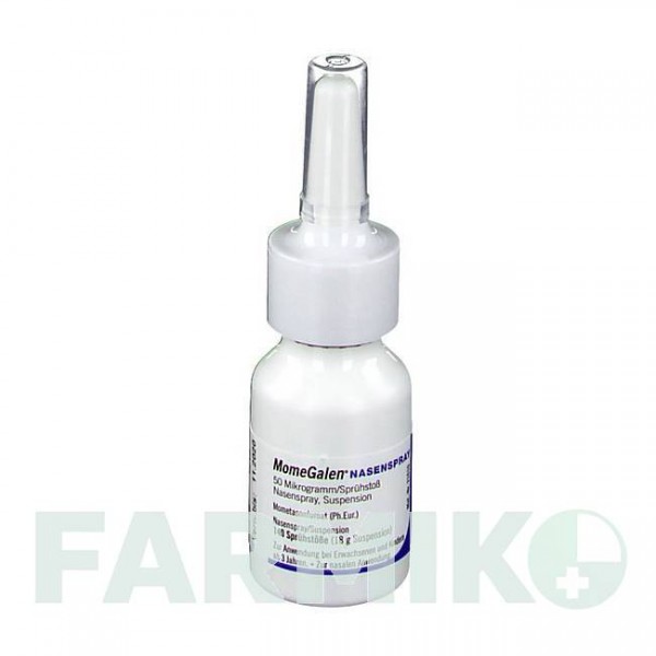 МОМЕГАЛЕН (MOMEGALEN) 50 мкг 140 доз спрей 18 г - Мометазон GALENPHARMA