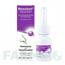 МОМЕКОРТ (MOMEKORT) 50 мкг/доза 140 доз спрей 18 г - Мометазон DERMAPHARM
