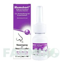 МОМЕКОРТ (MOMEKORT) 50 мкг/доза 60 спрей 10 г - Мометазон DERMAPHARM